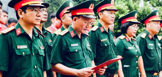 Cẩu thủ Thể Công - Viettel dâng hương tưởng nhớ các anh hùng liệt sĩ
