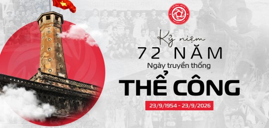 Thể Công – Viettel 72 năm: Ngọn lửa truyền thống và sứ mệnh tiếp bước vinh quang