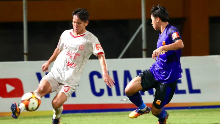 Hữu Tuấn đánh đầu cận thành, ấn định chiến thắng cho U21 Thể Công - Viettel trước U21 HAGL