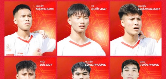 7 thành viên Thể Công - Viettel được triệu tập lên U23 Việt Nam, Công Hậu góp mặt ở U20 Việt Nam