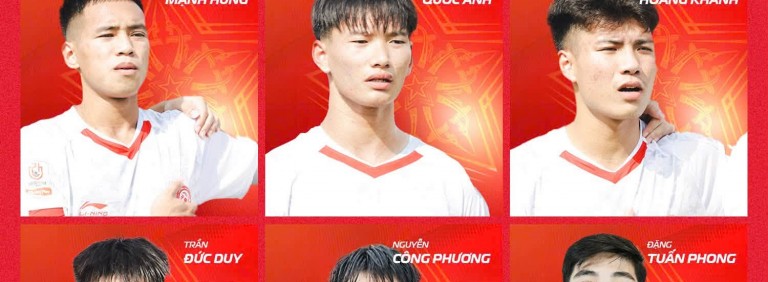 7 thành viên Thể Công - Viettel được triệu tập lên U23 Việt Nam, Công Hậu góp mặt ở U20 Việt Nam