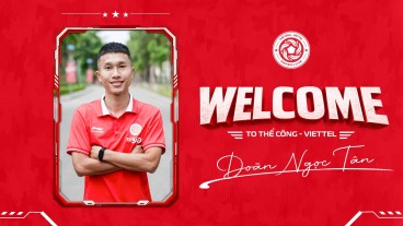 CHÍNH THỨC: Doãn Ngọc Tân trở lại Thể Công - Viettel, người cũ mang theo khát vọng mới