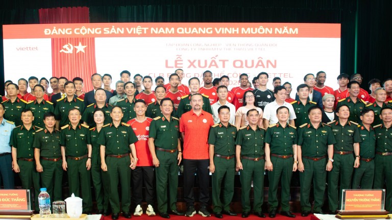 Thể Công - Viettel lên sóng VTV: Khí thế chinh phục mùa giải mới