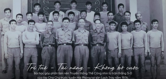 Mã gen Thể Công – Viettel: Trí tuệ - Tài năng - Không bỏ cuộc.