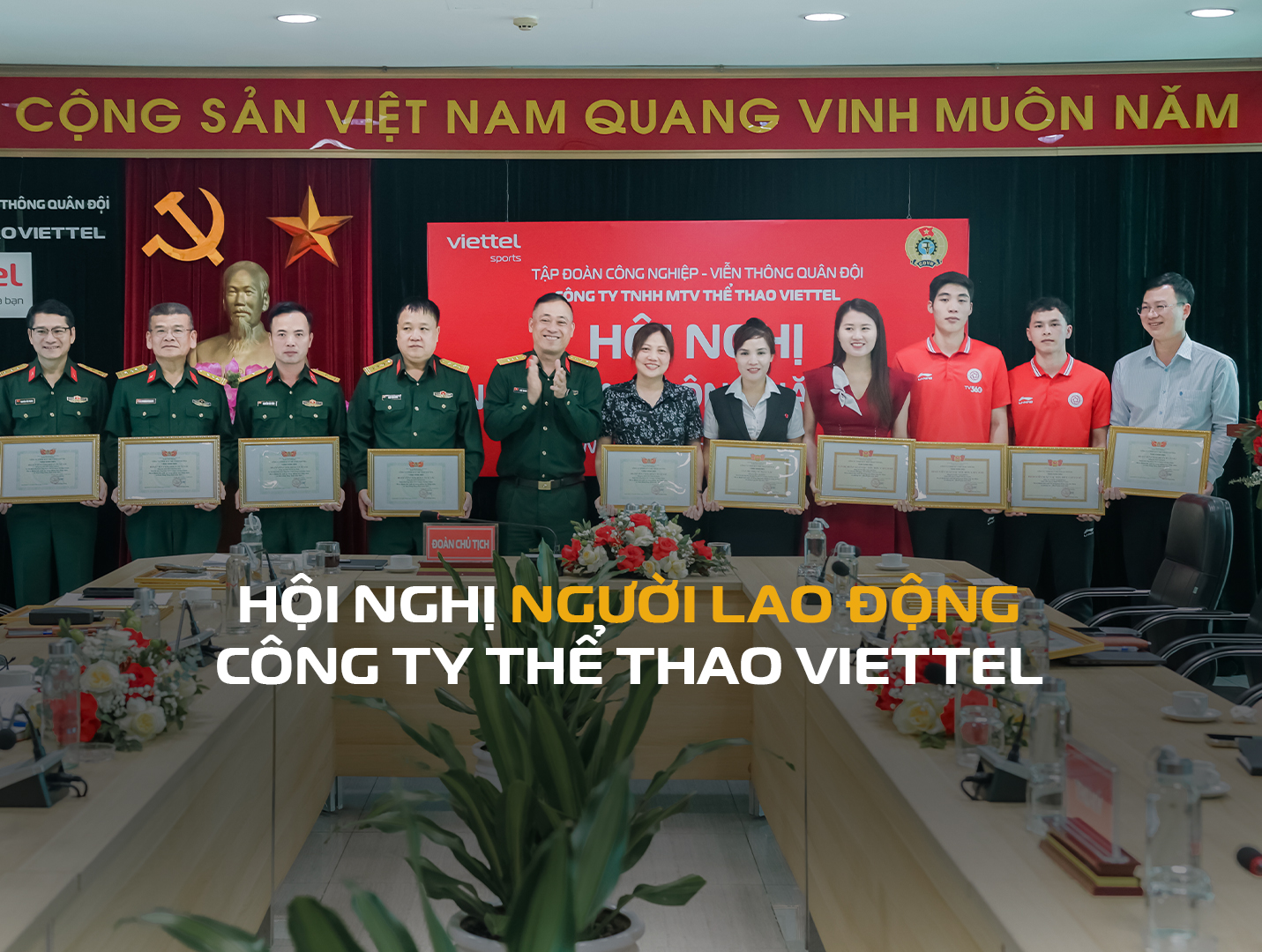 Viettel Sports tổ chức thành công Hội nghị Người lao động 2026