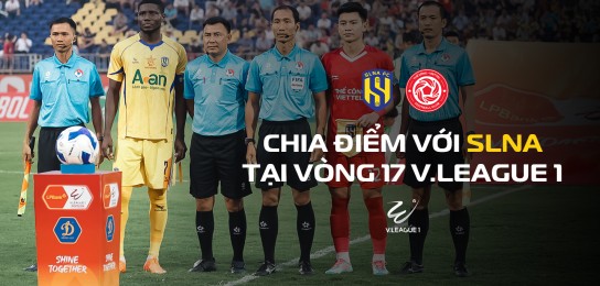 Thể Công - Viettel gỡ hòa phút cuối trước SLNA: Tinh thần không bỏ cuộc lên tiếng