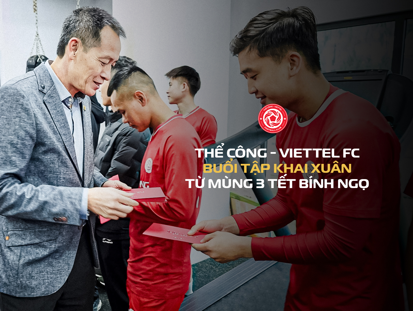 Thể Công - Viettel và buổi tập khai xuân năm Bính Ngọ!