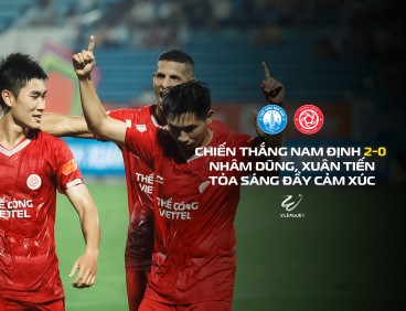 Thể Công - Viettel chiến thắng Nam Định ngay trên sân khách: Màn trở lại đầy uy lực của HLV Popov