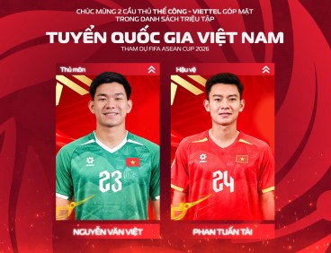Tự hào Thể Công - Viettel: Từ đội một đến tuyến trẻ cùng lên tuyển