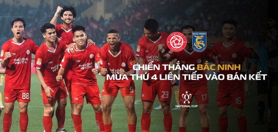Thể Công - Viettel hạ Bắc Ninh 1-0: VAR từ chối bàn thắng, Lucão đưa đội vào bán kết