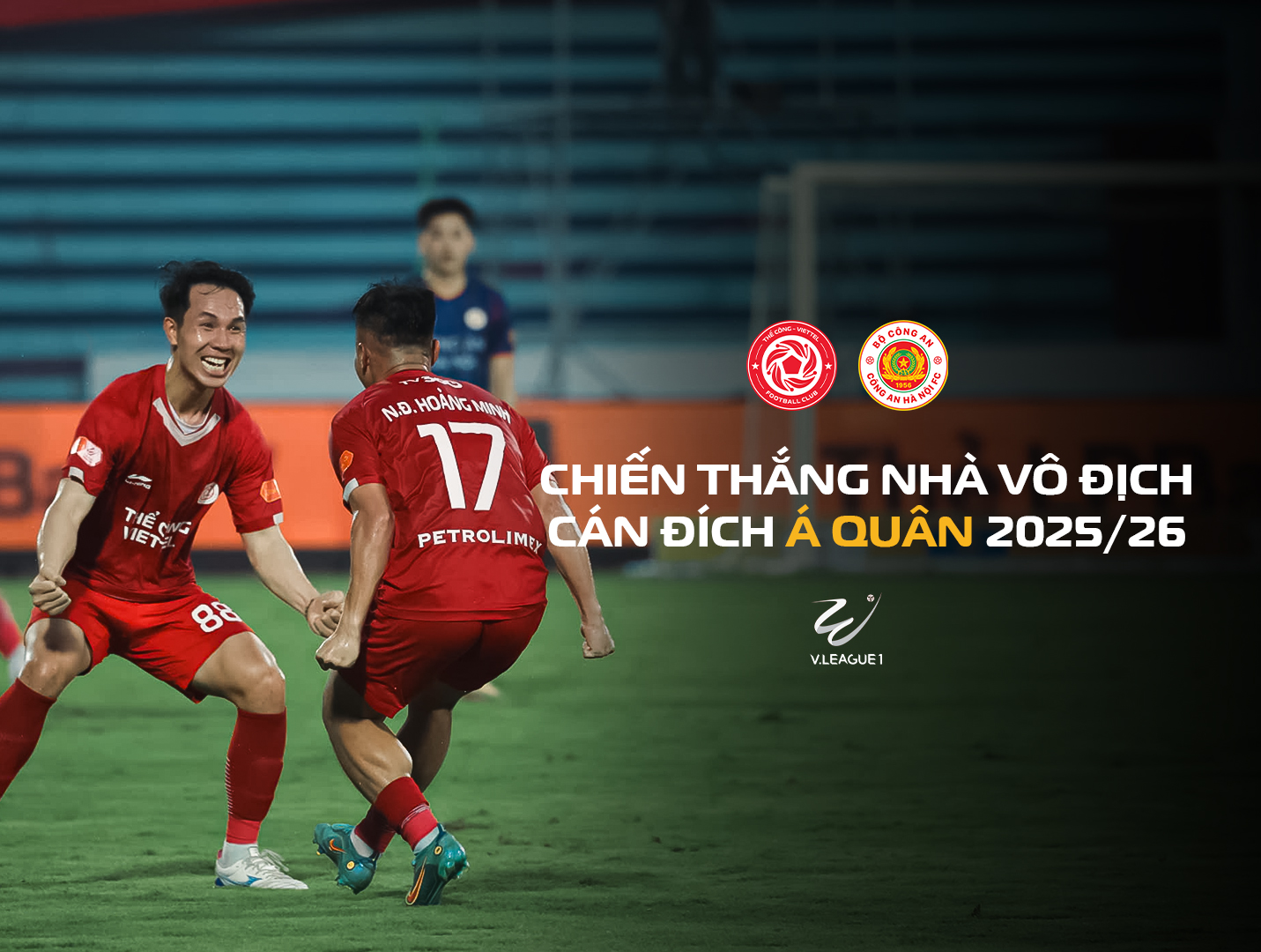 Hạ gục nhà vô địch CAHN, Thể Công - Viettel khép lại mùa giải với ngôi Á quân đầy tự hào