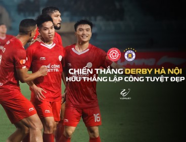 Thể Công - Viettel thắng Hà Nội FC 1-0, chiếm vị trí thứ 2 đầy bản lĩnh