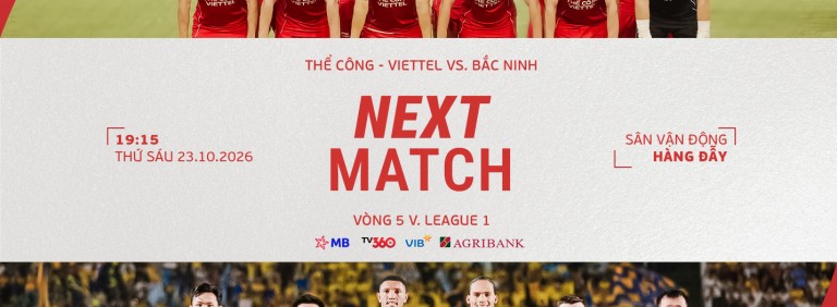 Pre-Match: Thể Công - Viettel vs Bắc Ninh - Quyết bứt phá tại Hàng Đẫy