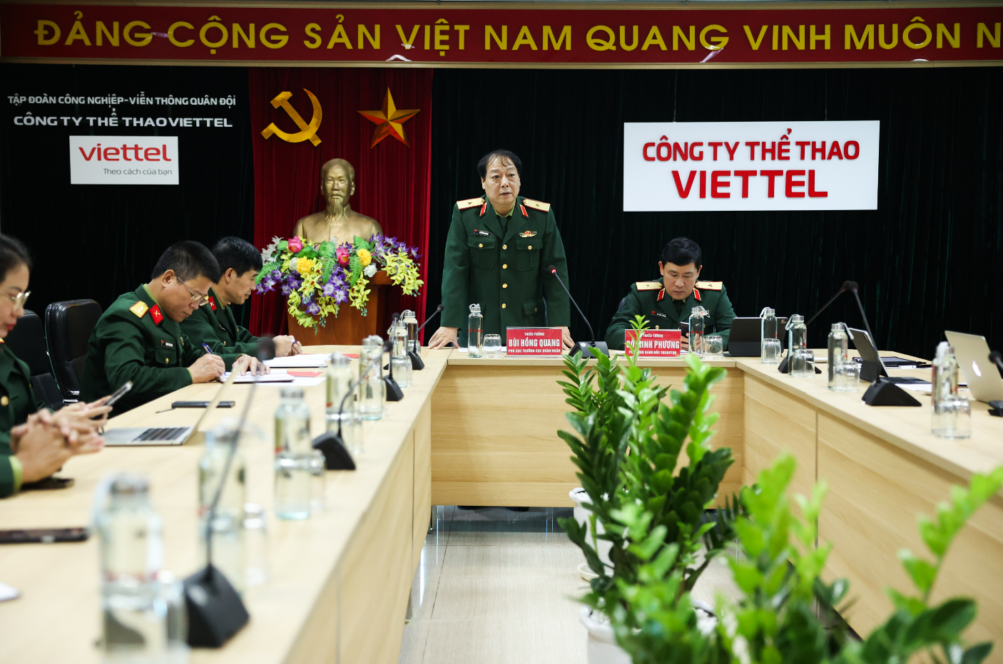 "Phải đưa đội bóng Thể Công - Viettel đi lên"