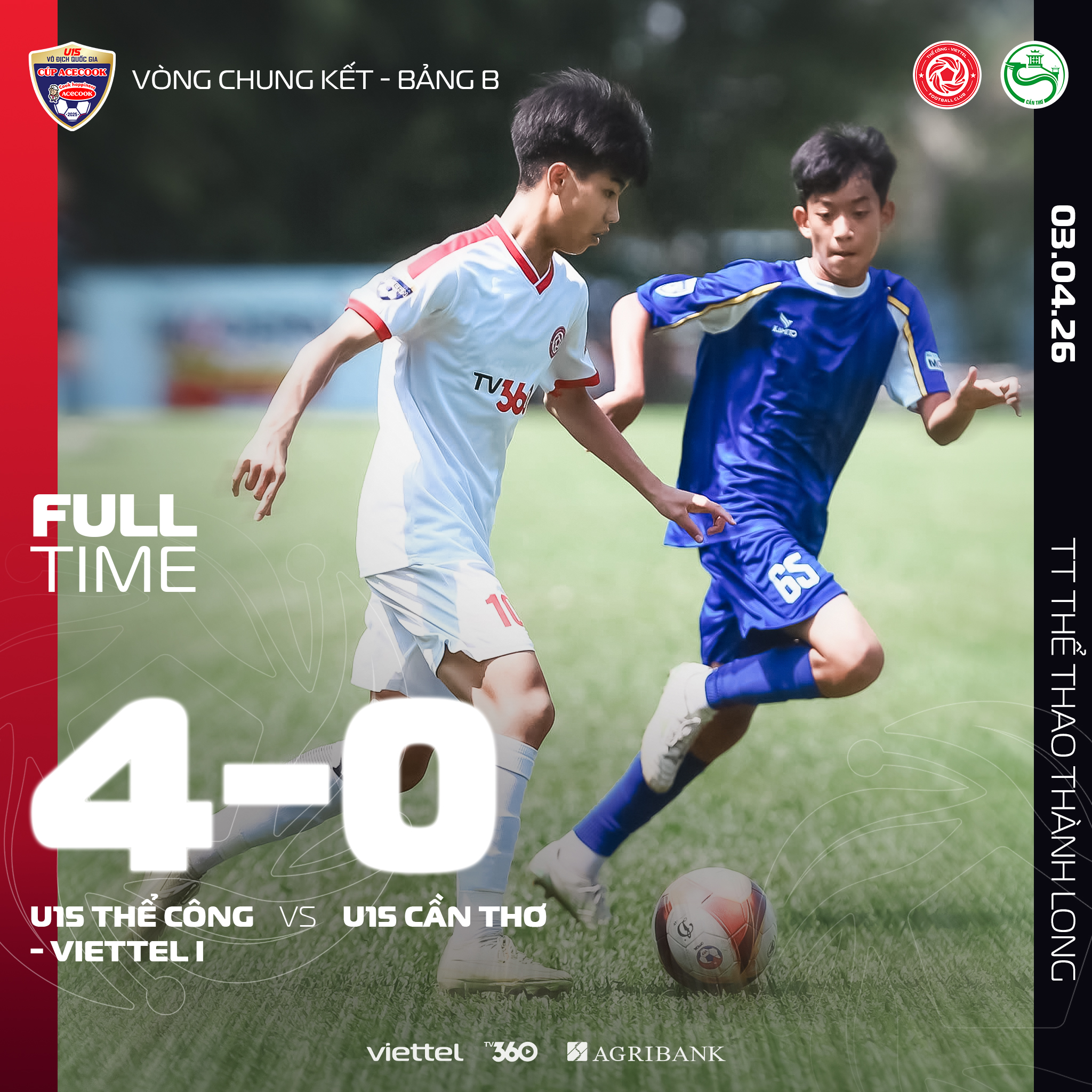 U15 vs CanTho