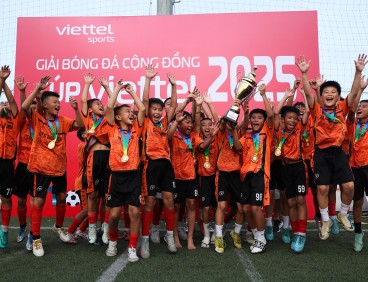 Cúp Viettel 2025 lần thứ hai – cơ hội cho các tài năng nhí của bóng đá Việt Nam